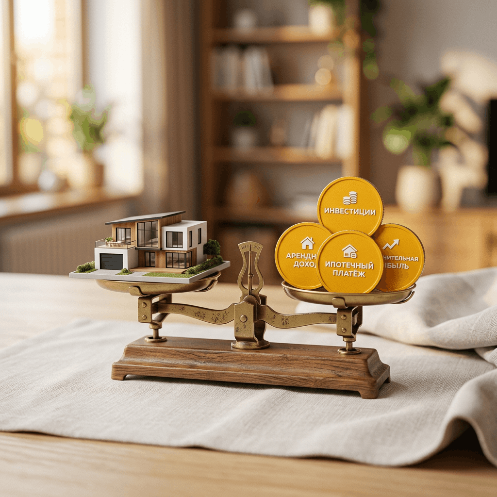 Подбор инвестиционной недвижимости — иллюстрация услуги