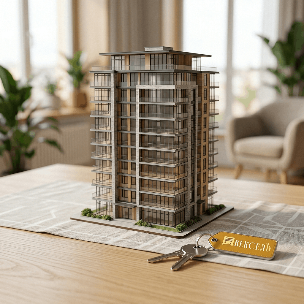 Покупка недвижимости — иллюстрация услуги